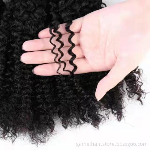 Wholesale Water Wave hair Long  Weft Weave Extensions Raw Vendor Virgin Brazilian Water Wave Human Hair Bundles with Closure